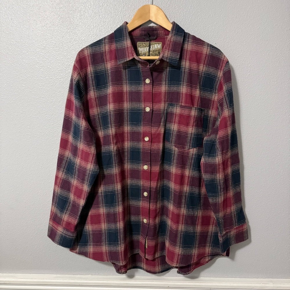 Moosejaw Womens Plaid Flannel Shirt - Size XXL